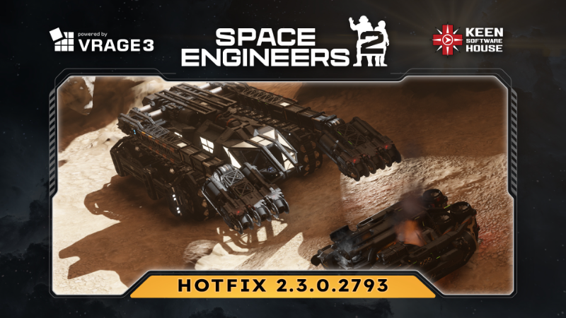 Space Engineers 2: Hotfix 2.3.0.2793