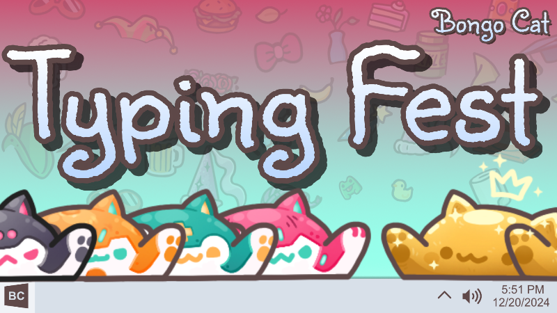 Bongo Cat Bongo Cat 综合资讯攻略 · Steam Typing Fest