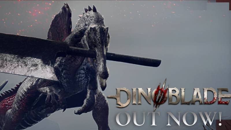 DINOBLADE IS OUT NOW ON STEAM!