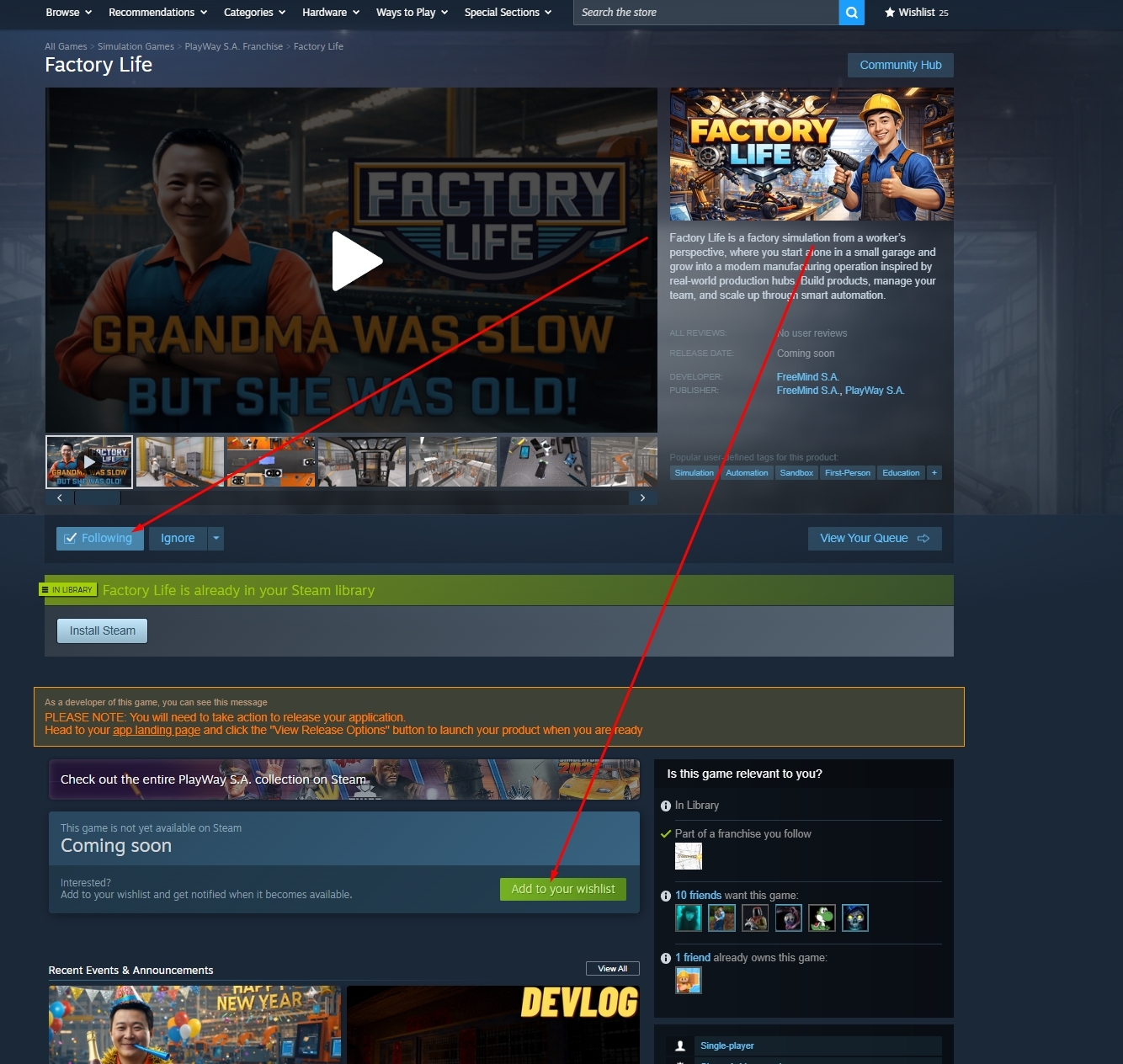 Steam post image