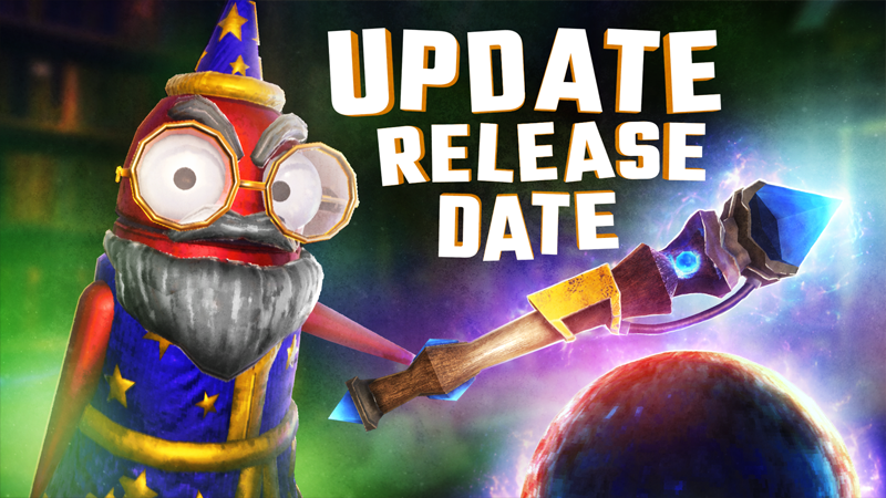Revealing UPDATE RELEASE DATE with MAGIC!