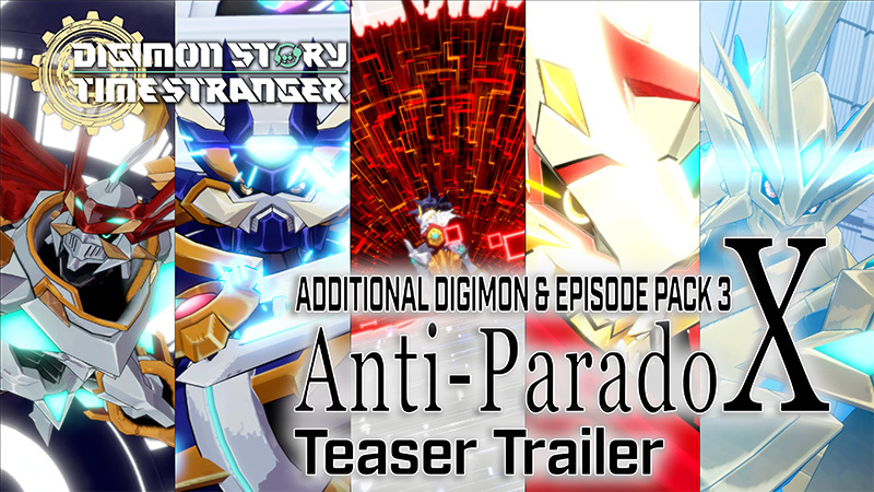 Digimon Story Time Stranger | Season Pass DLC3 Anti-ParadoX Teaser Trailer