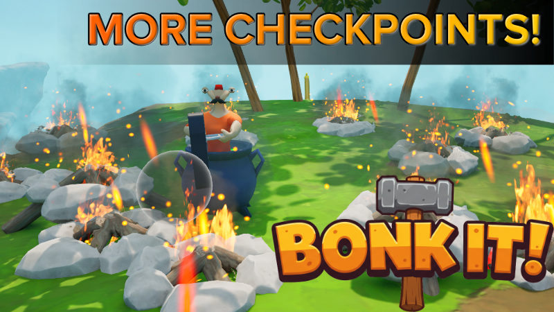 Steam :: Bonk It! :: v0113 - More Checkpoints, Less Difficulty!