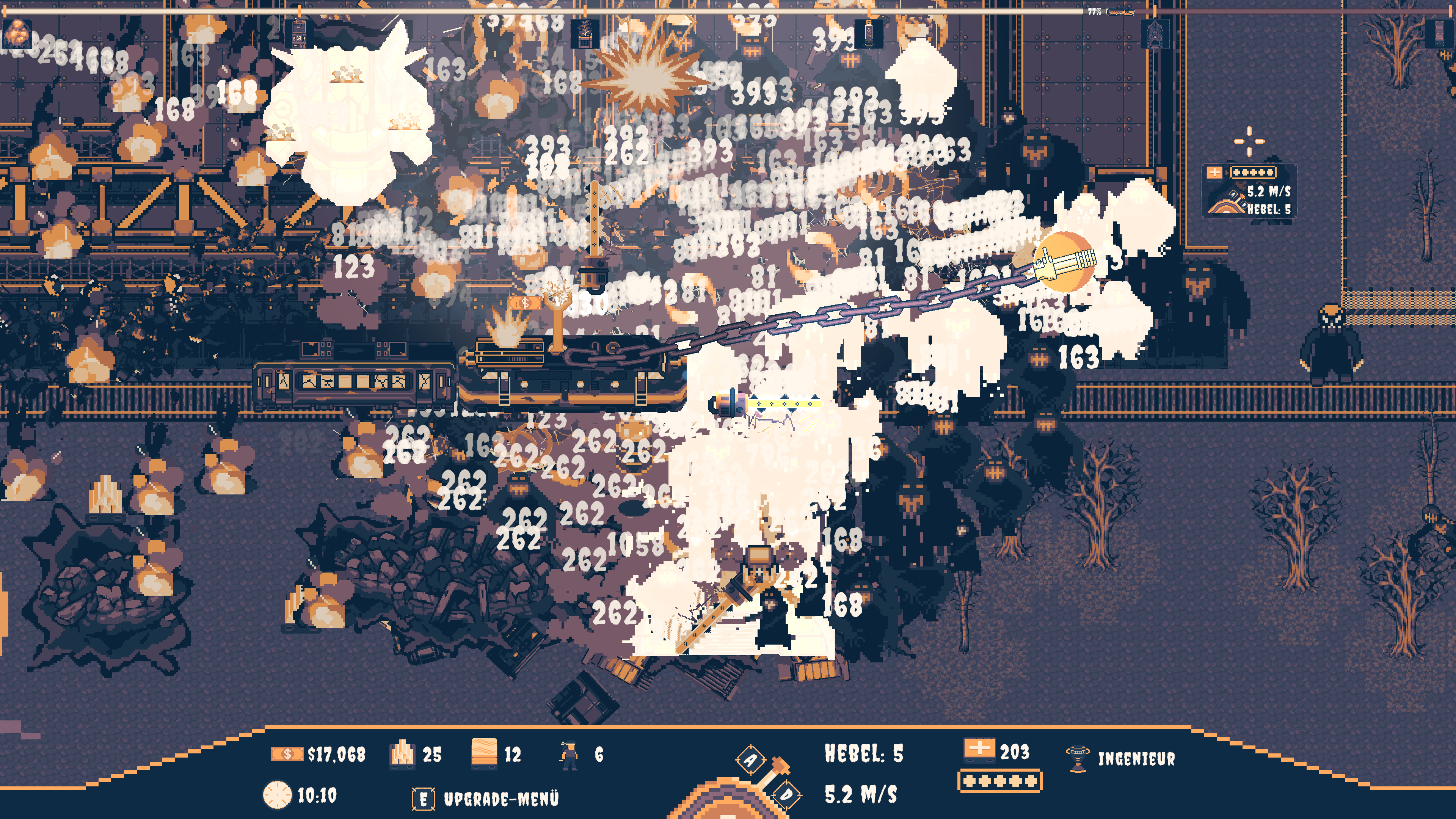 Main Screen UI improvements · Choo Choo Survivor 2 Playtest update for ...