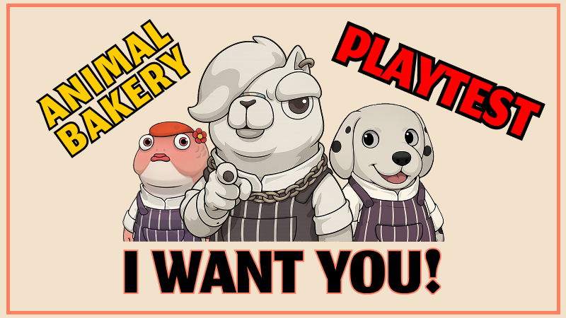 Steam :: Animal Bakery :: Animal Bakery: Playtest alert!