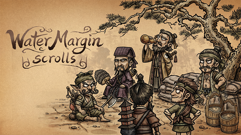 WATER MARGIN SCROLLS IS AVAILABLE NOW