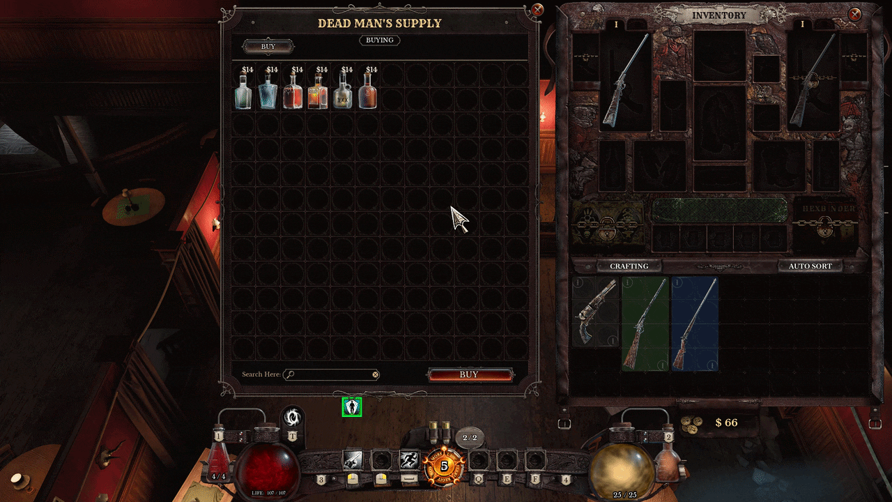 PATCH - The Dark West : L'alcool s'invite dans la démo 1 The Dark West - système d'alcool