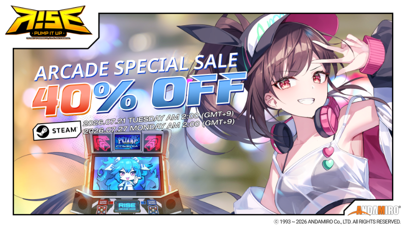 Arcade Special Sale Notice