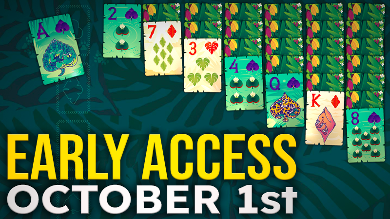 FLICK SOLITAIRE - Early Access Launches - October 1 - Steam News
