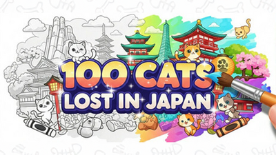 100 Cats Lost In Japan Find & Color on Steam