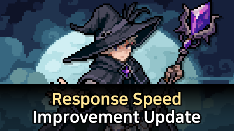 Response Speed Improvement Update (ver 1.00.06)