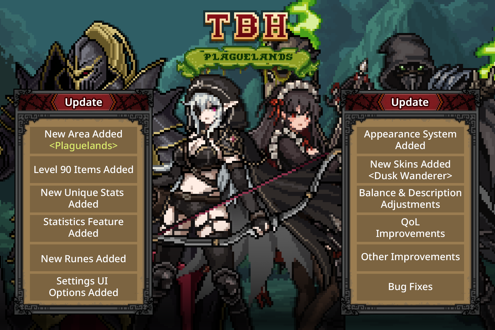 Content Update Ver 1.02.00 - Plaguelands - Task Bar Hero News