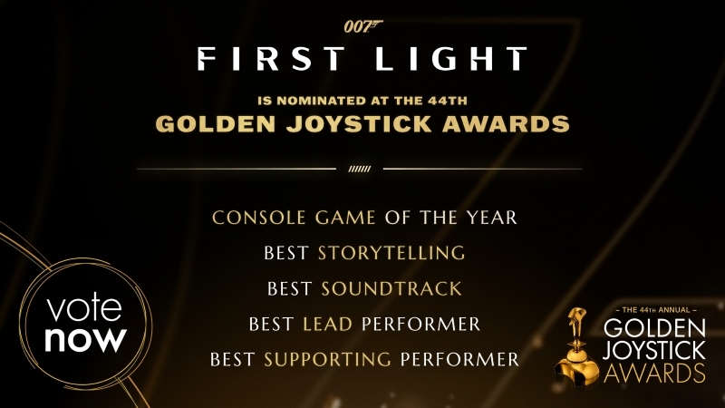 Nominated for 5 Golden Joystick Awards!