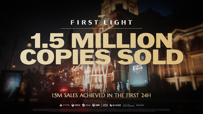 Продажи 007 First Light достигли 1,5 миллиона копий Продажи 007 First Light достигли 1,5 миллиона копий