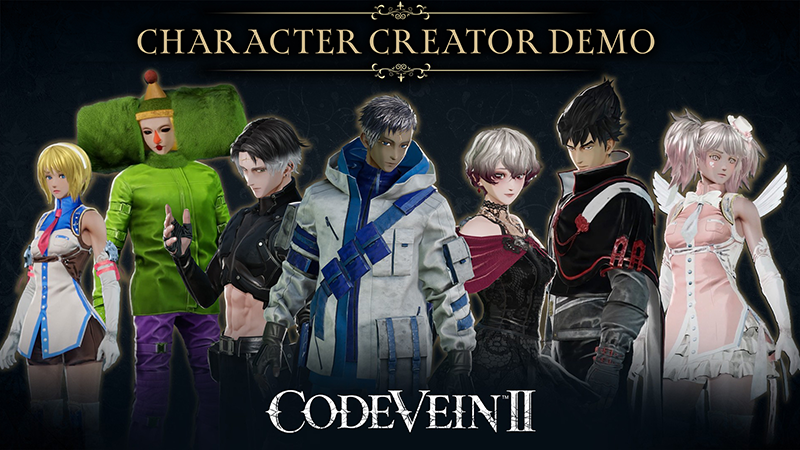 CODE VEIN II - Character Creator Demo Trailer