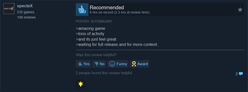 Steam post image