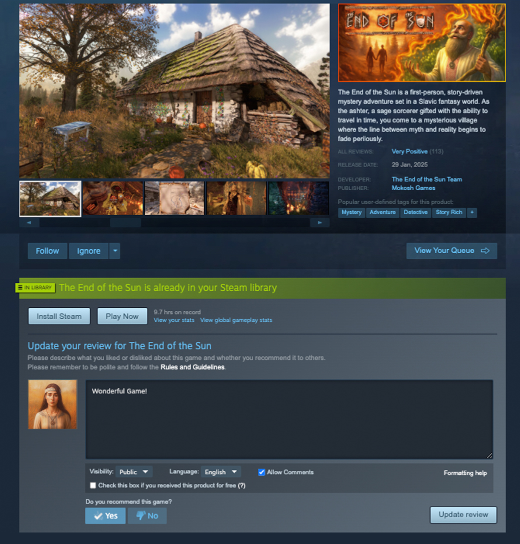 Steam post image