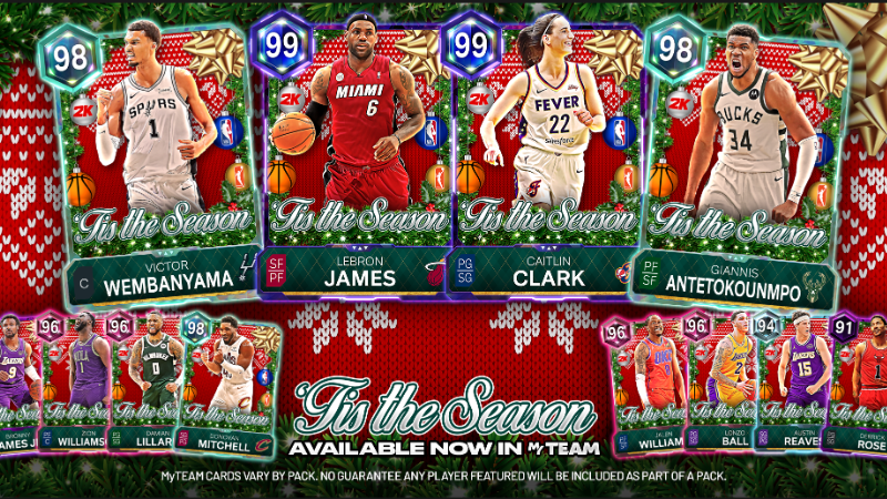 NBA 2K26 NBA 2K26 综合资讯攻略 · ’Tis the Season is LIVE!!