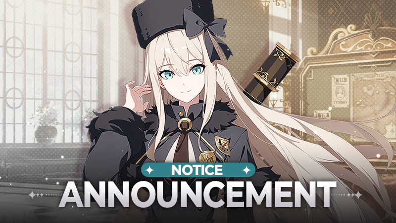 [March 19] Server Patch (Added, March 19, 19:38 (UTC+9))