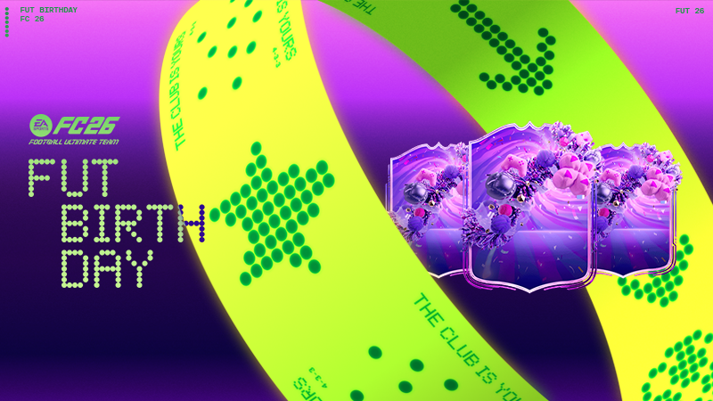 Start the party with FUT Birthday in EA SPORTS FC™ 26