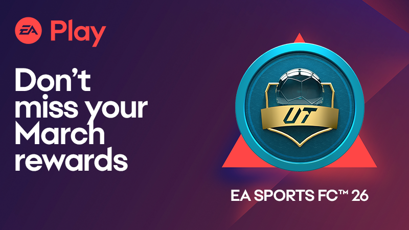 Grab your monthly reward with EA Play