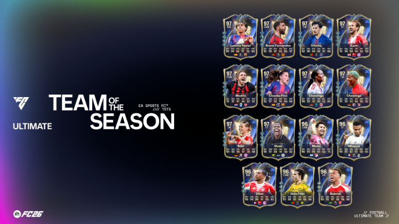 Meet the Ultimate Team of the Season in EA SPORTS FC™ 26