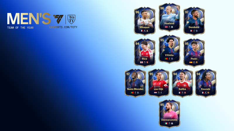 Conheça a Seleção do Ano completa agora no Football Ultimate Team