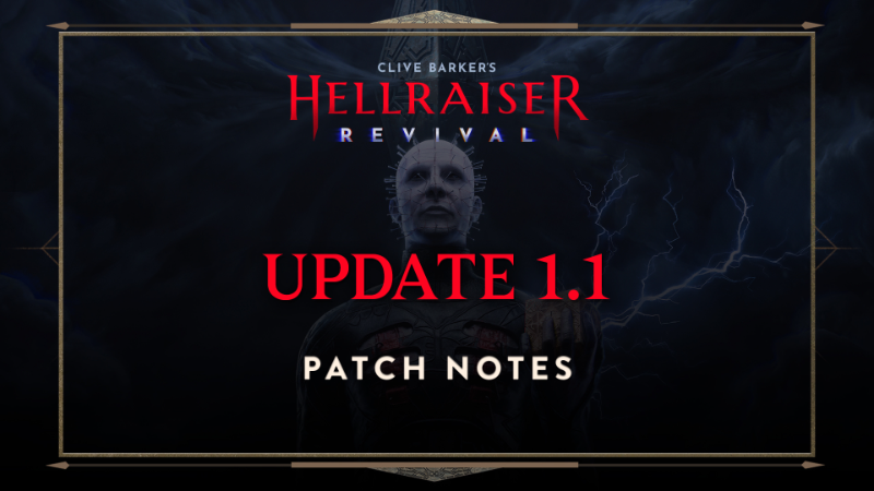 Patch Notes - Update 1.1