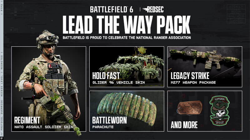 Lead the Way Pack preview: soldier, gear and insignia