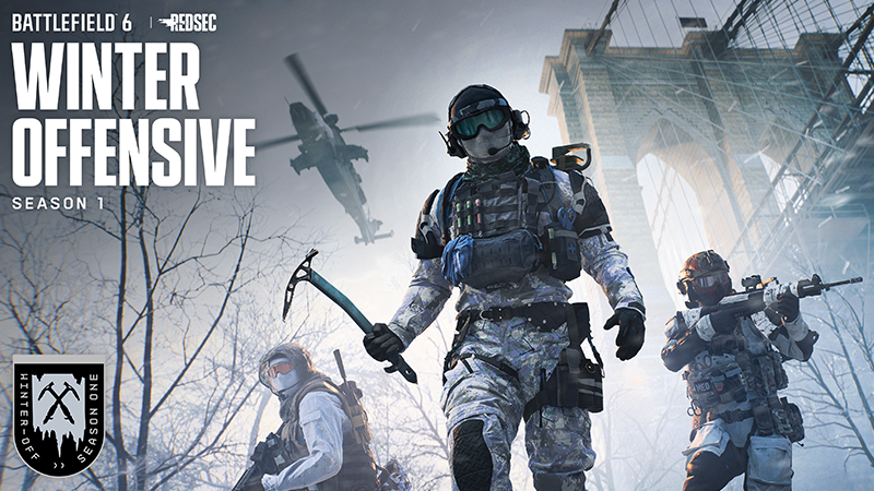 Зимняя наступательная операция REDSEC в Battlefield 6 Зимняя наступательная операция REDSEC в Battlefield 6