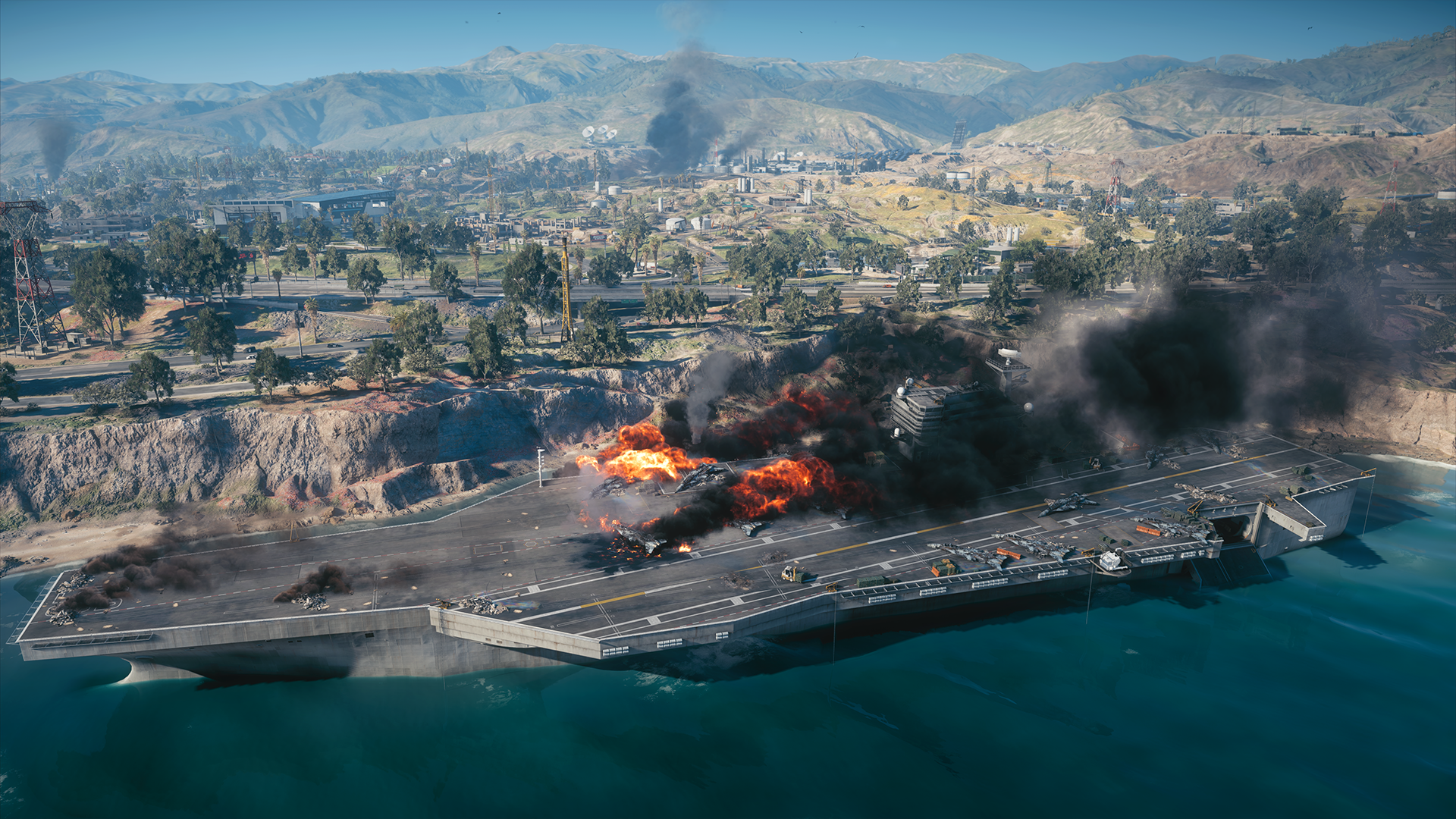 USS Grant Wrecked Carrier POI