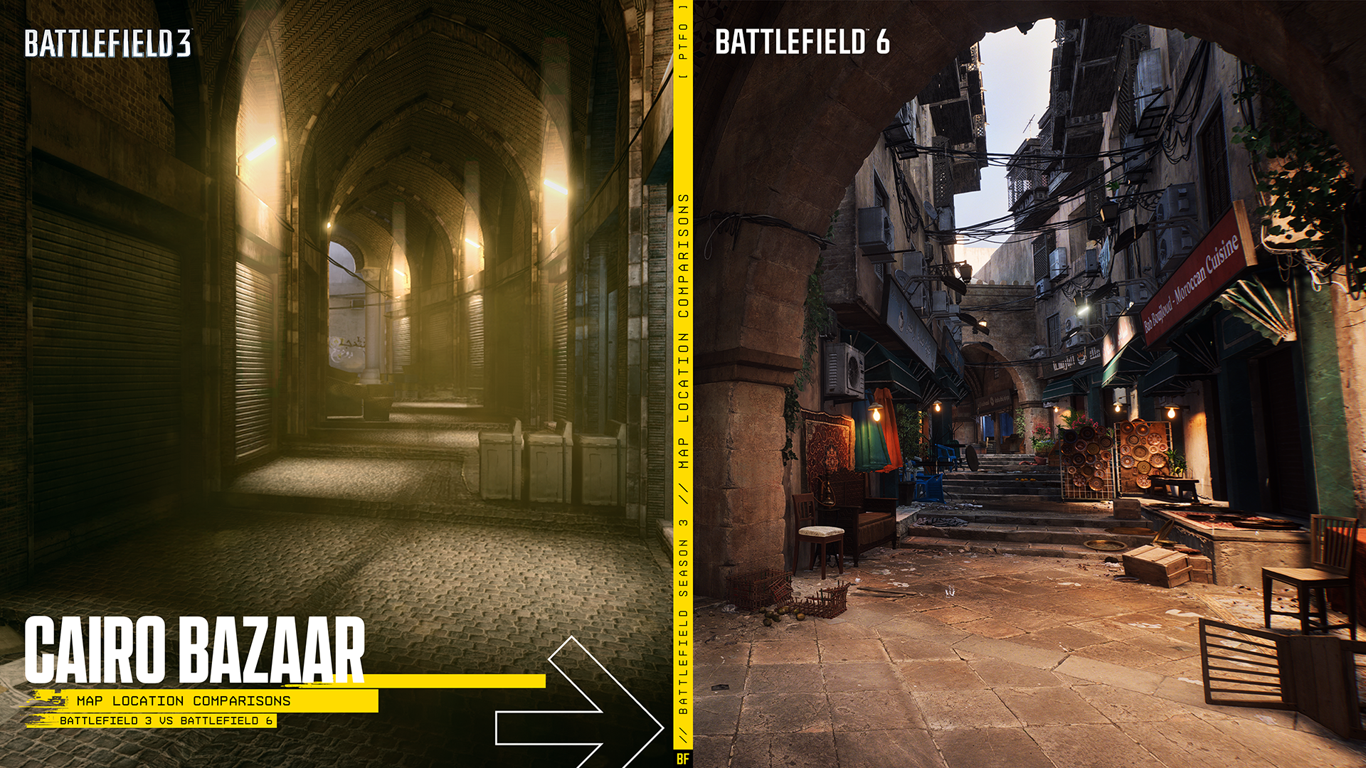 War-torn Cairo setting