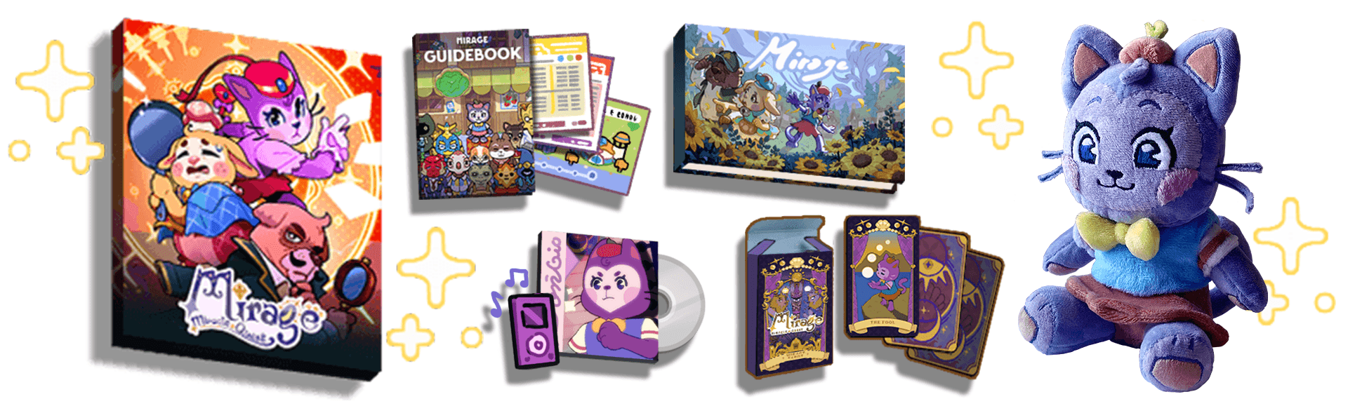 NEWS - Mirage : Miracle Quest : Campagne Kickstarter lancée 1 Mirage : Miracle Quest - récompenses Kickstarter