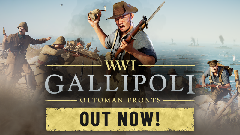 Gallipoli is OUT NOW!
