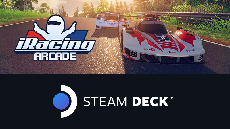 iRacing Arcade is Steam Deck Verified!