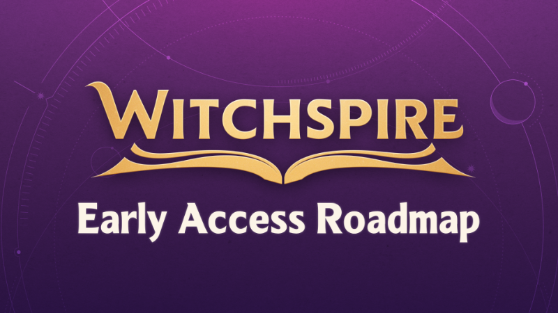 Witchspire Roadmap: Developer Envar Games Outlines Future Updates