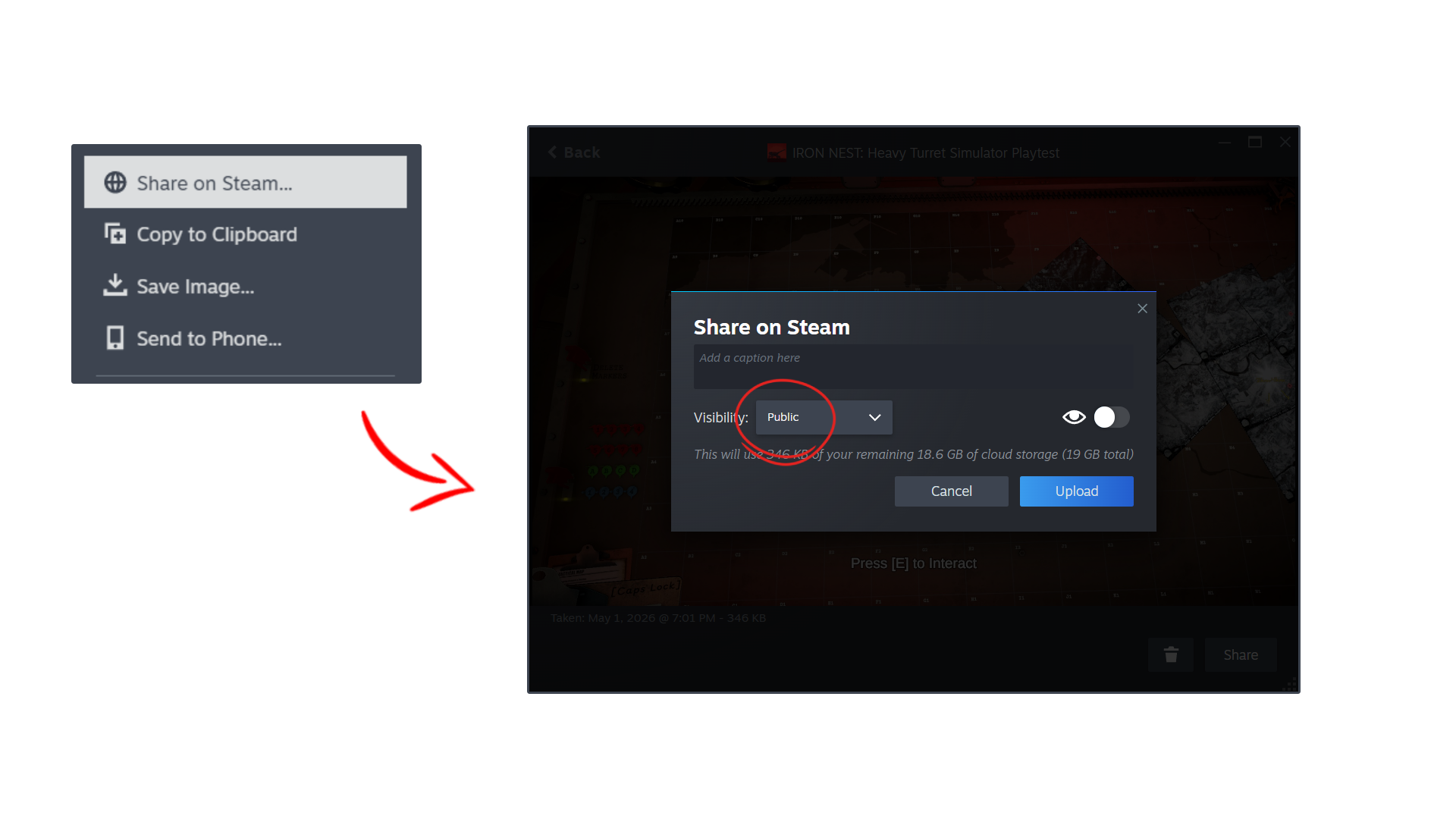 Steam post image