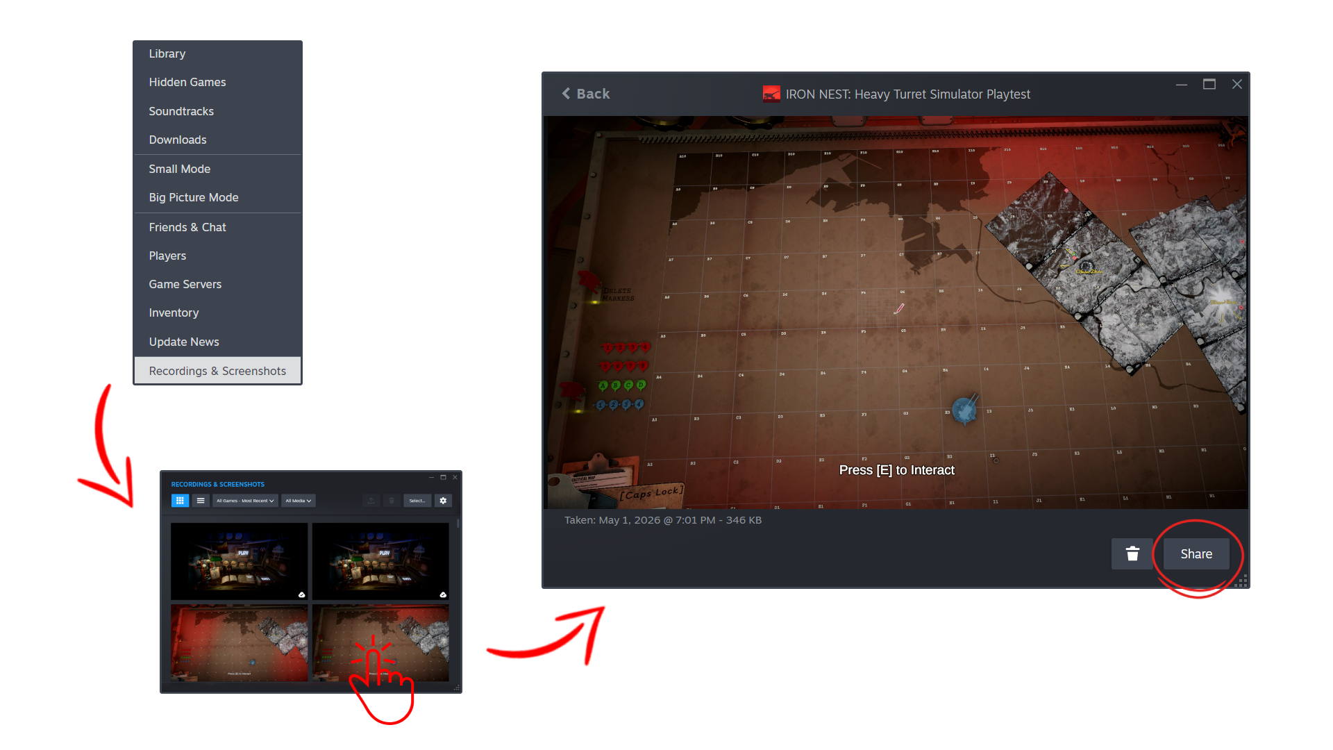Steam post image