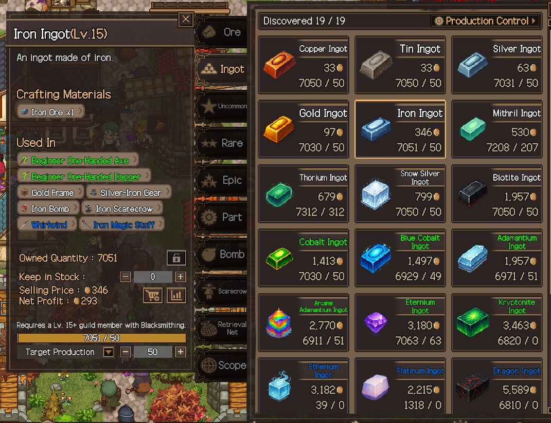 [1.19] Grounds Expansion, Production Control, Tracked Goals (+ Affinity ...