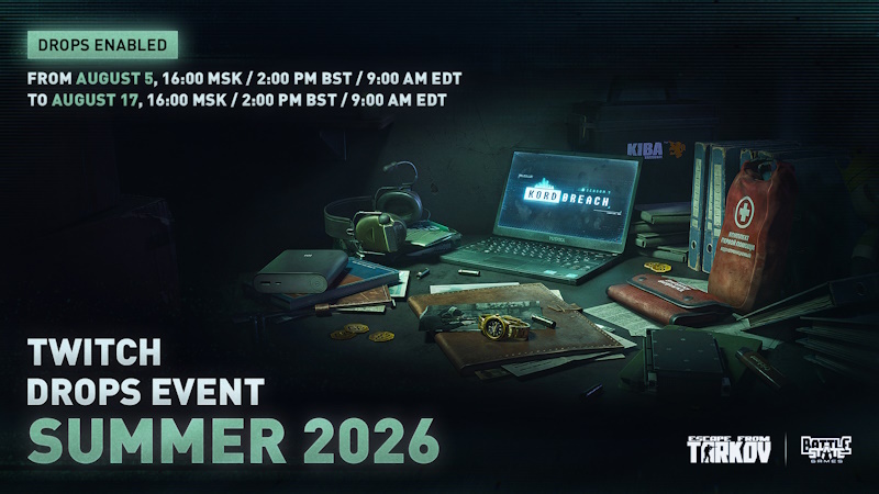 Escape from Tarkov Kord Breach Season Launches With Twitch Drops