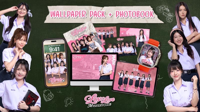 2 New DLCs for Love Love Mystery Club: Photobook & Wallpaper Pack
