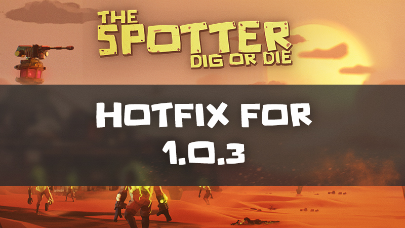 ⚠️ Critical HOTFIX for 1.0.3 is live! ⚠️