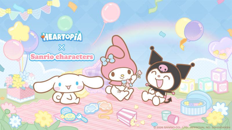 Heartopia ✖ SANRIO CHARACTERS Collaboration Coming Soon!