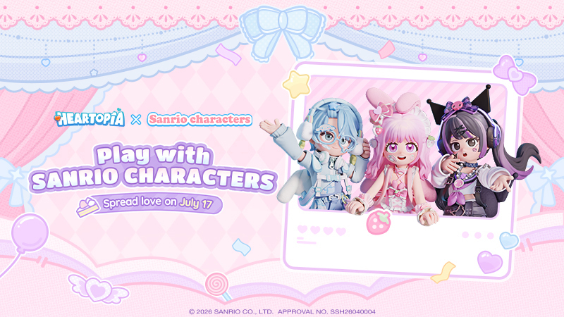 ﾟ????.⋆﻿ SANRIO CHARACTERS Collaboration Coming on July 17!✨