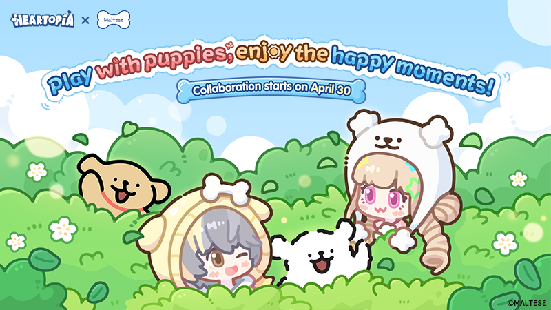 Heartopia ✖ MALTESE — collaboration lancée le 30 avril !