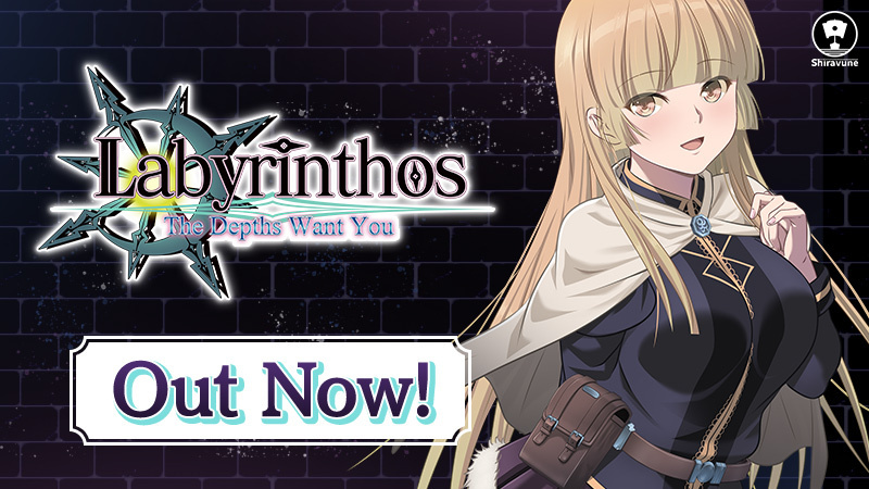 LABYRINTHOS: The Depths Want You OUT NOW from Shiravune!