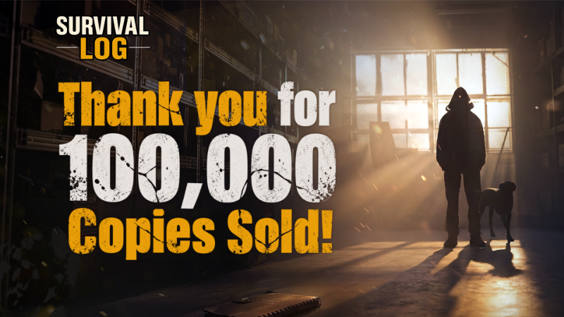 Survival Log Has Sold Over 100,000 Copies! Our New Roadmap Is Here