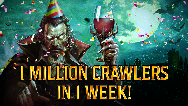 1 million Crawlers in 1 week