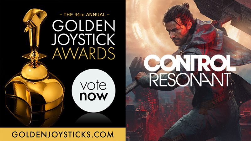 CONTROL Resonant Receives Two Golden Joystick Award Nominations! Vote Now!
