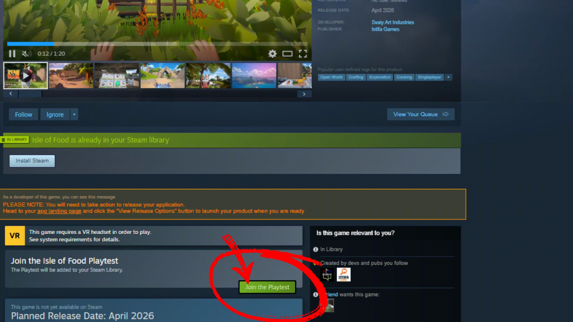 Steam post image